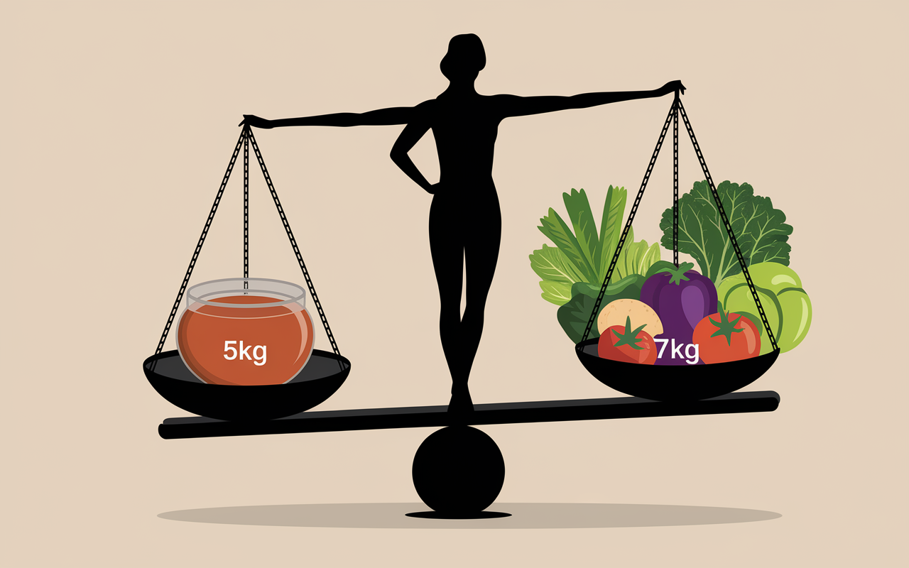 Balance soupe detox au chou chiffres