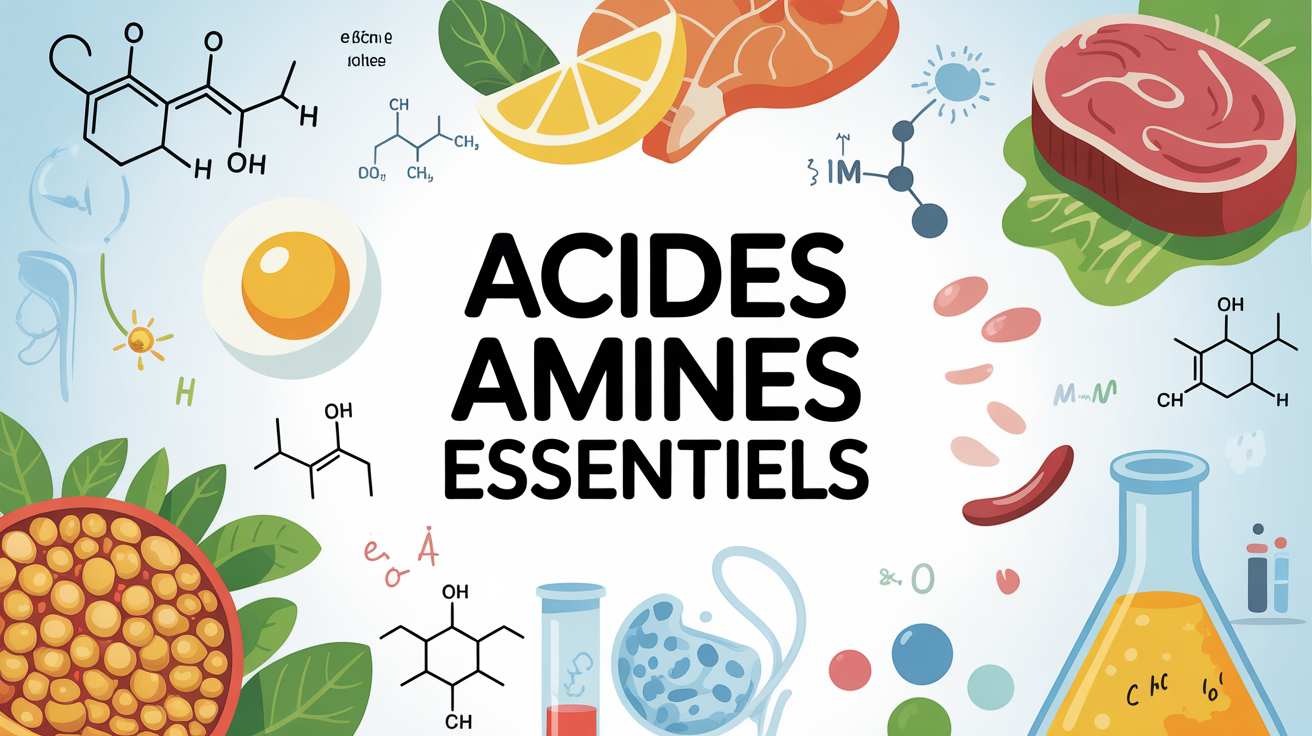 Tableau des acides aminés clés : facile à comprendre, essentiel à mémoriser