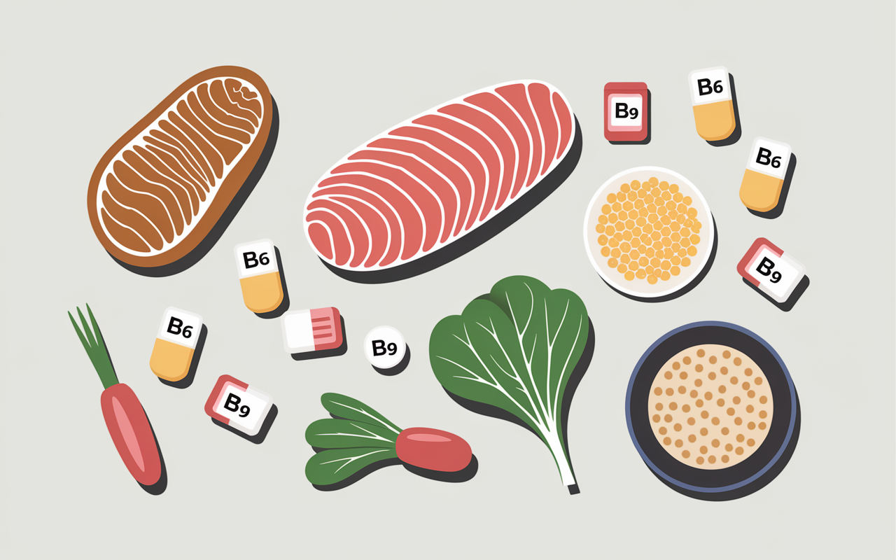 Aliments riches en vitamines B6 et B9