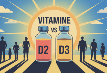 Comparatif Vitamine D2 et D3 assimilation et bienfaits santé