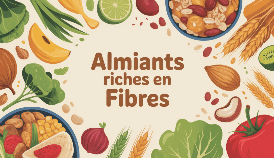 grande assiette aliments riches en fibres
