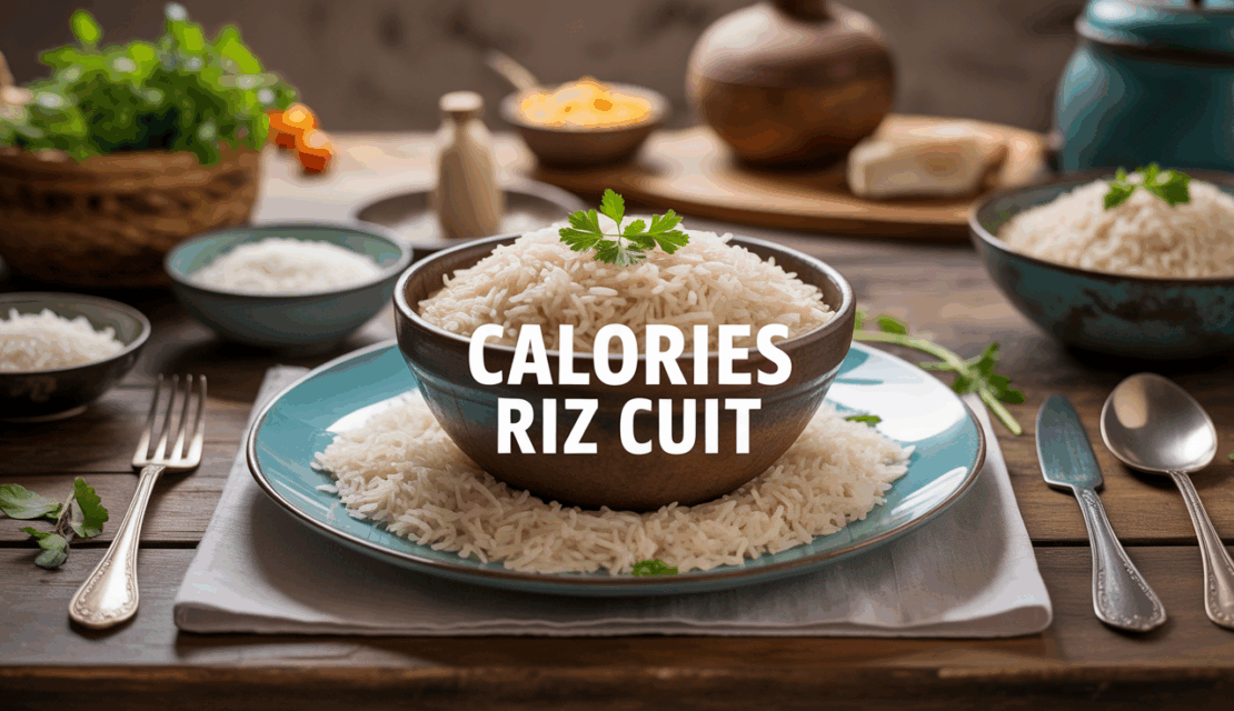 photo bol de riz cuit blanc avec portions basmati complet sauvage comparatif calorique