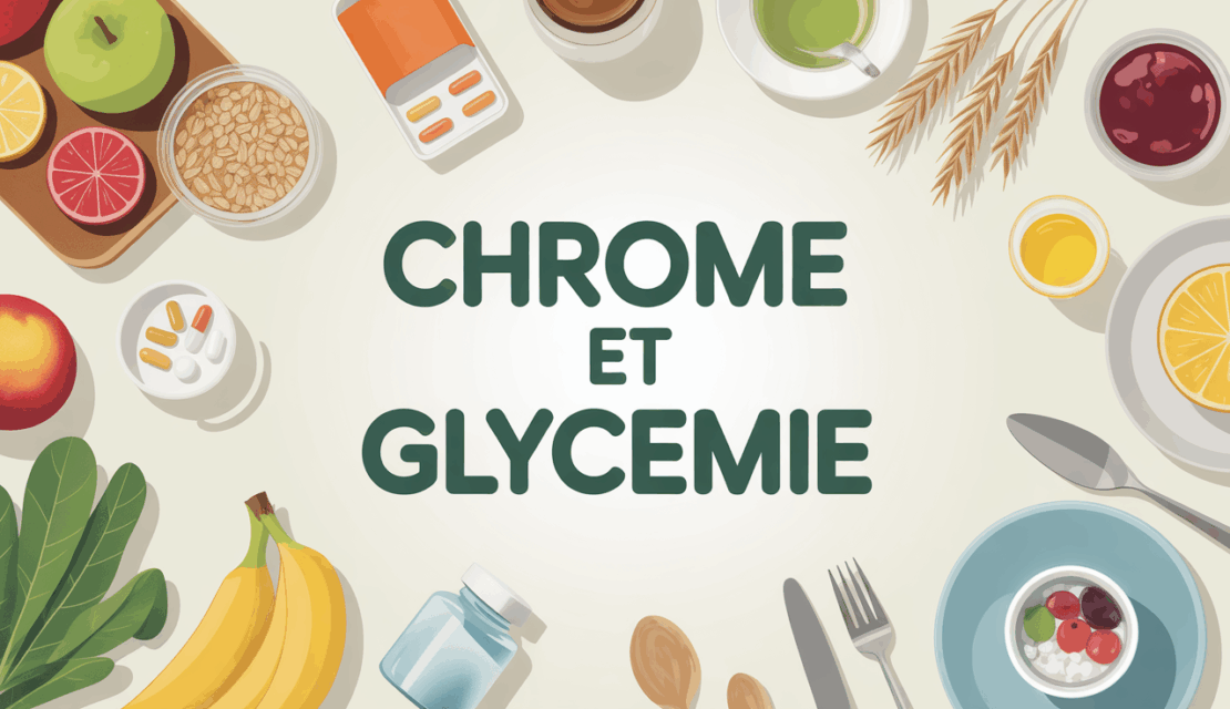 chrome glycemie complement alimentaire petit dejeuner fruits cereales