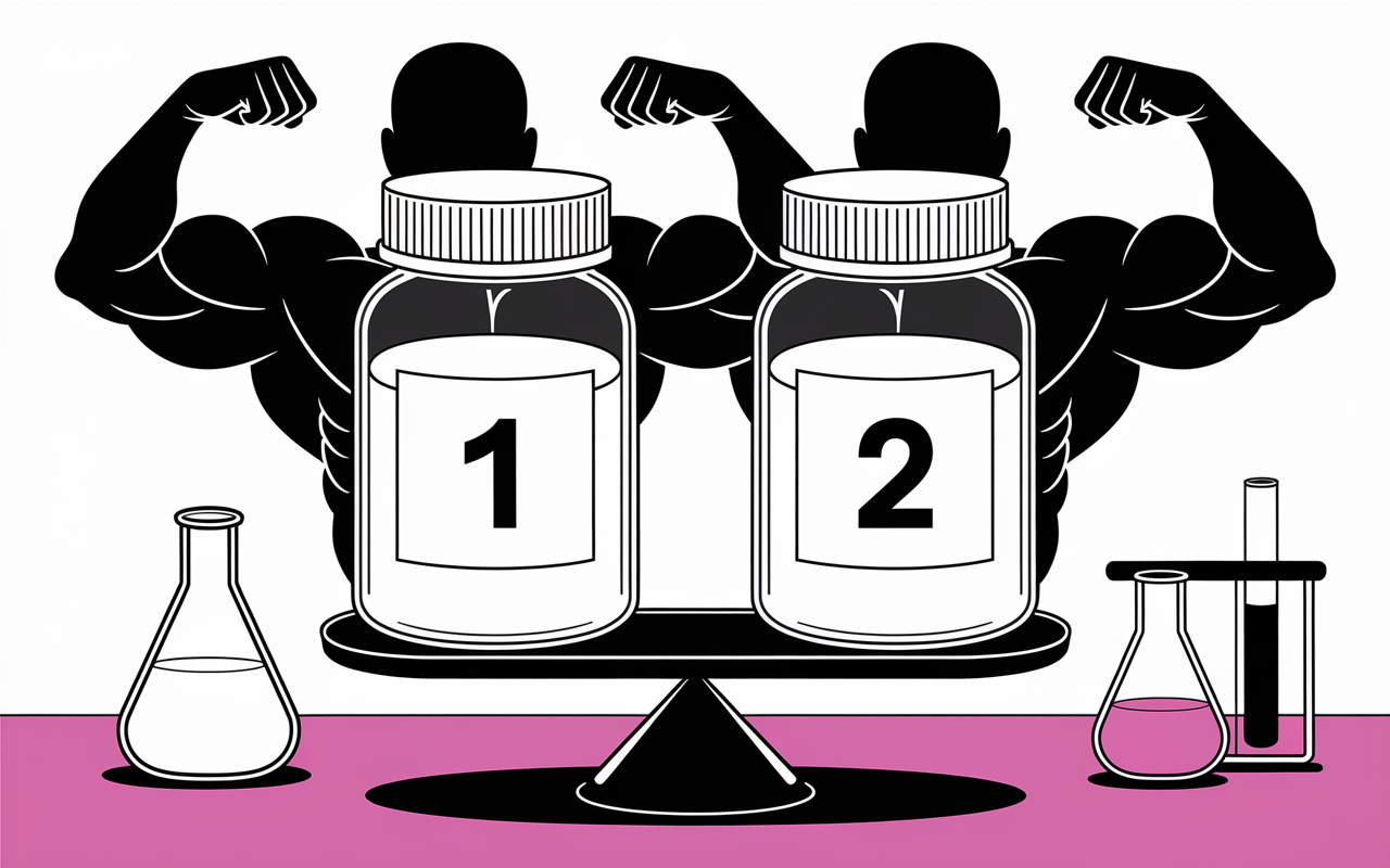 Balance poudre whey et creatine musculation laboratoire