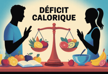 deficit calorique balance moderne fruits carnet