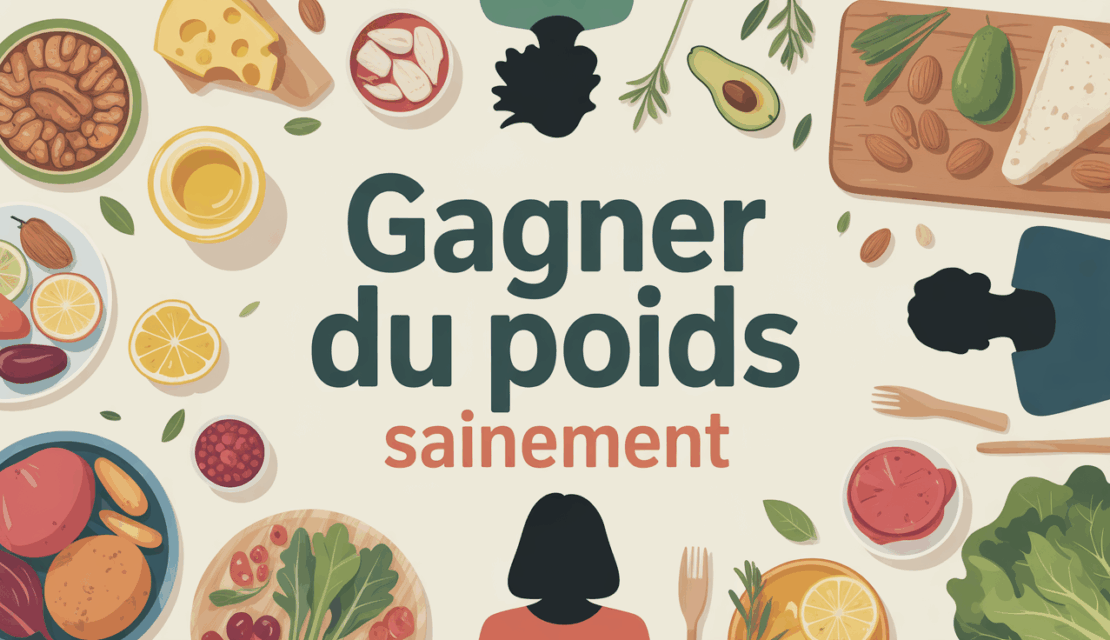 table aliments riches pour gagner du poids sainement