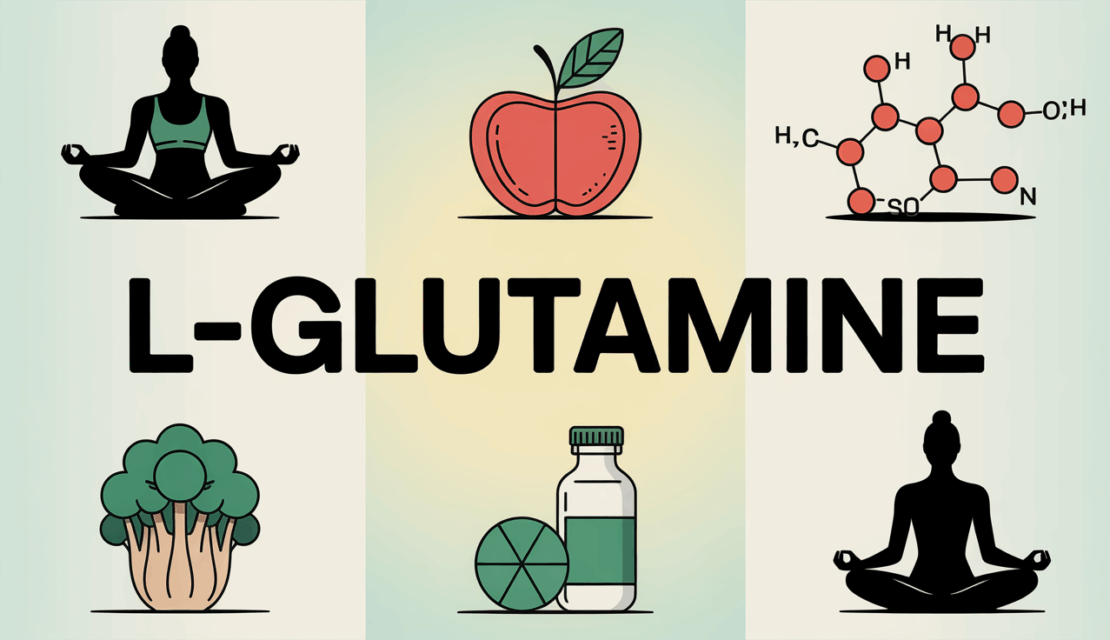 illustration L glutamine energie digestion muscles bien etre