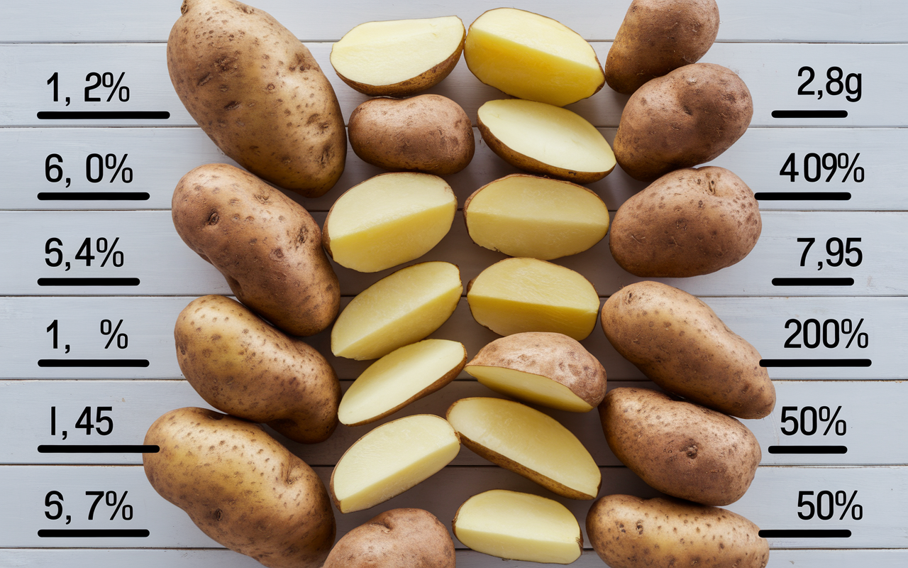 tableau nutritionnel patate douce vs pomme de terre fibres calories ig