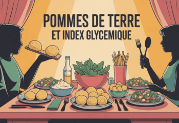 Table familiale avec pommes de terre et index glycémique