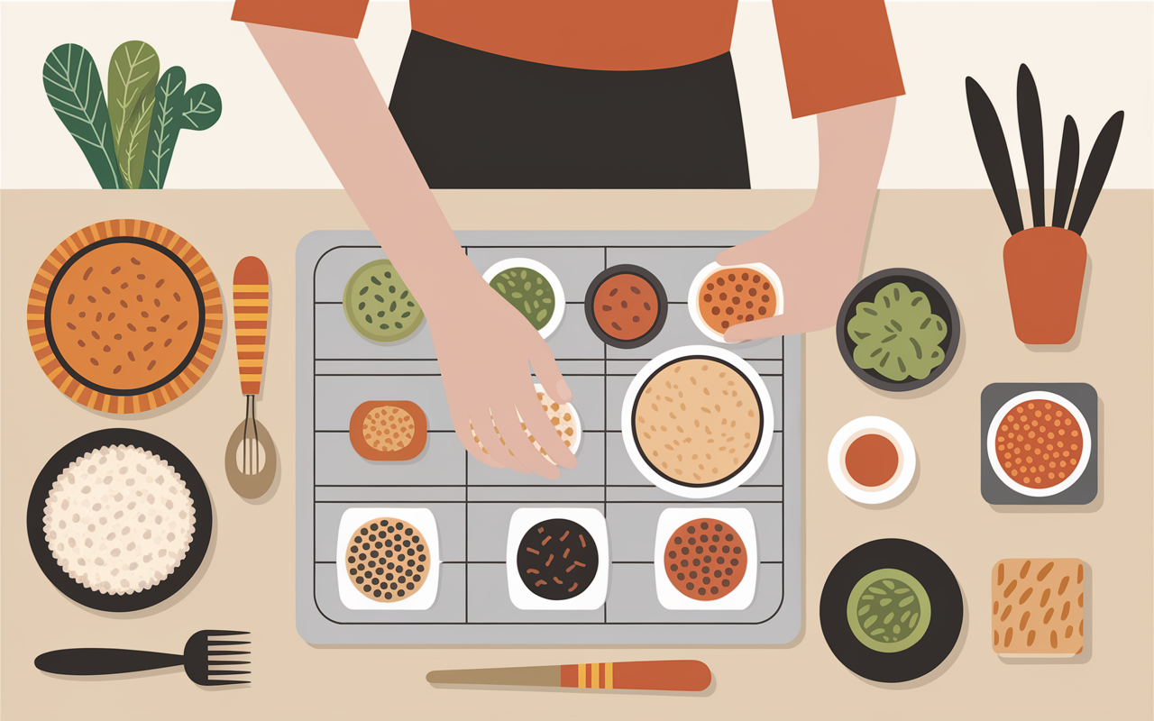 peser portions aliments à sucres lents IG bas