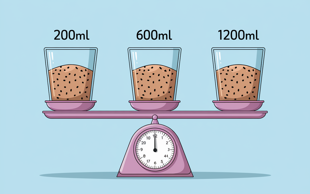 doses psyllium quotidiennes et eau associees