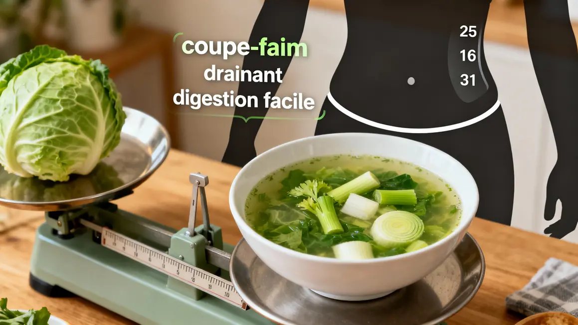 bol soupe ventre plat legumes verts coupe faim digestion