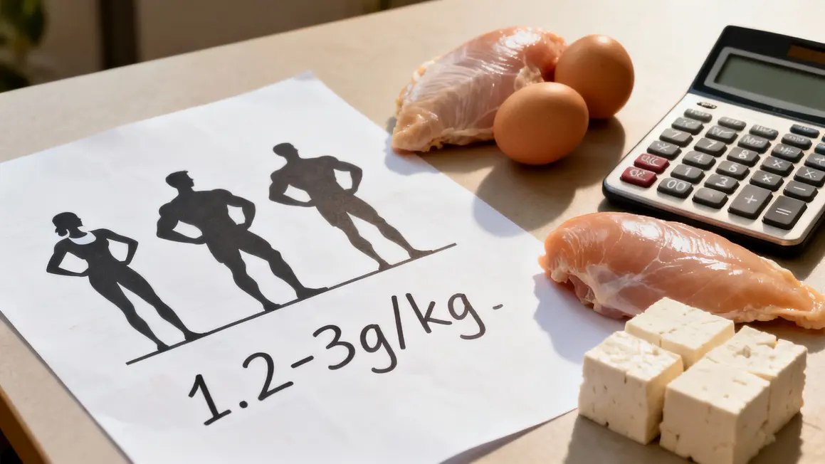 Calcul apport proteines seche musculation