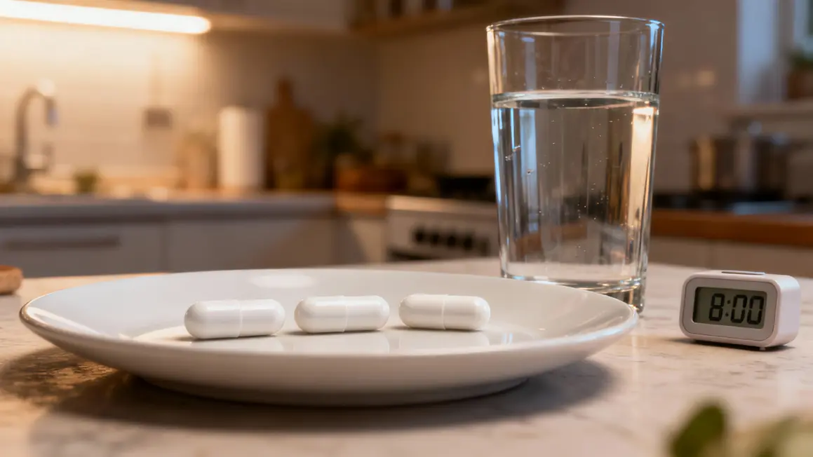 Trois gélules PhenGold dosage perte de poids matinal
