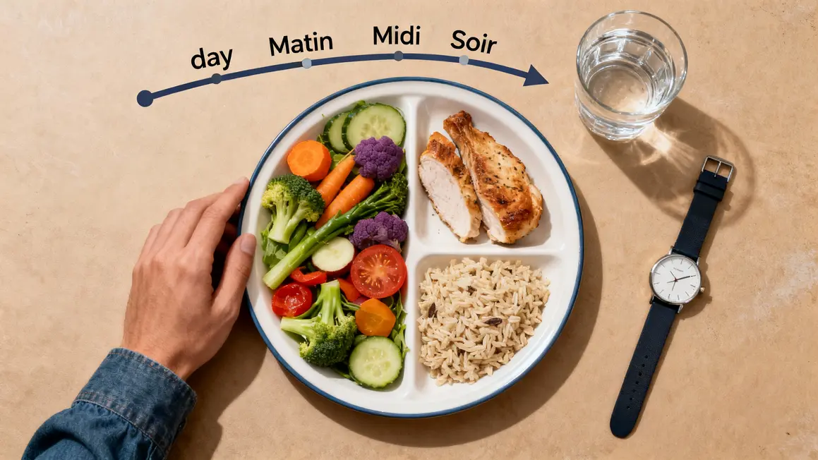 plateau menus jour perte de 5 kg