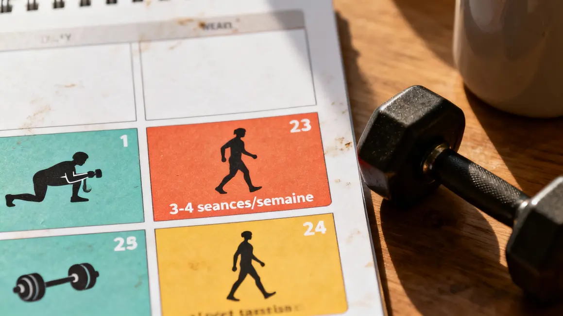 Programme musculation perte de poids calendrier