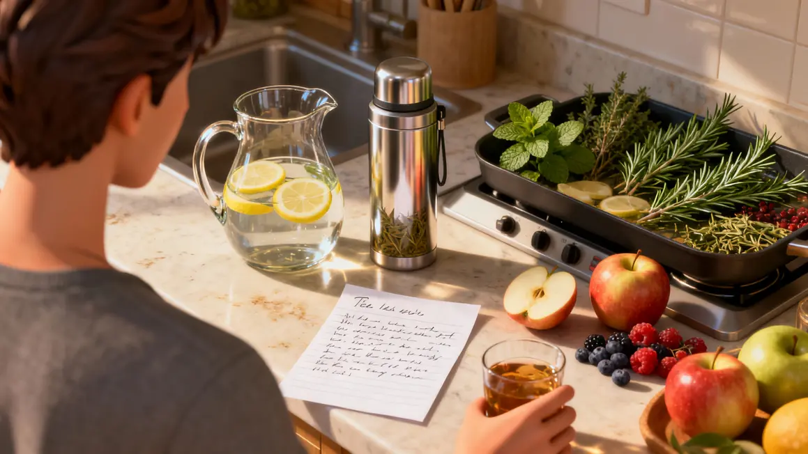 preparation recettes boissons minceur cuisine