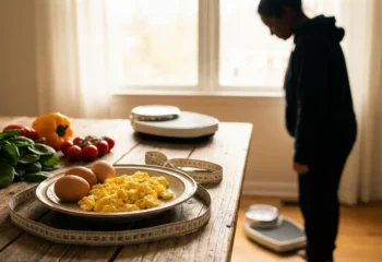 table nutrition oeufs legume regime mesure perte poids