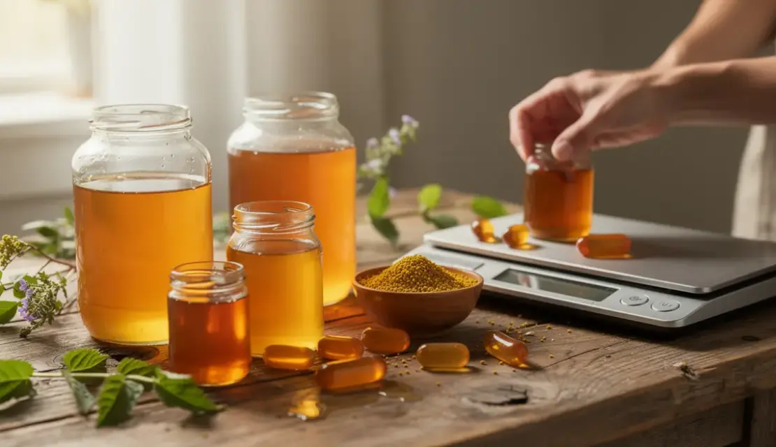 Assortiment produits ruche pour la gestion du poids
