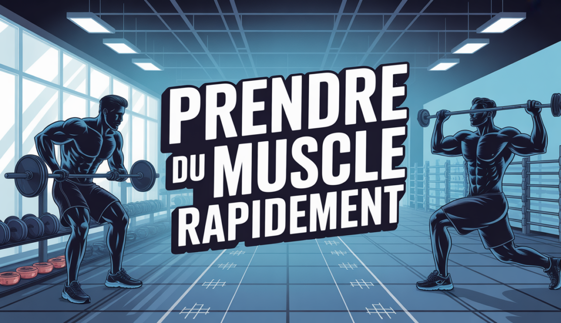 Salle de sport prendre du muscle rapidement